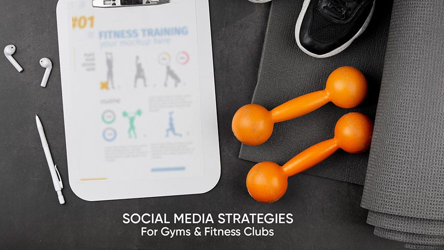 Social media strategy for gyms and fitness clubs in collaboration with BrightBrain.