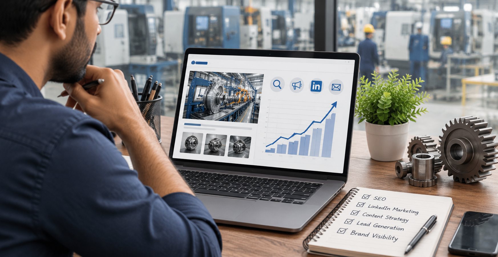 Digital Marketing for Manufacturing Companies in India: How B2B Industrial Brands Win Online